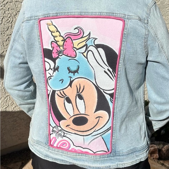 Disney - One of a Kind, Unique - Item Name: (Minnie) Pink Pony Jacket - denim - Picture 6 of 16